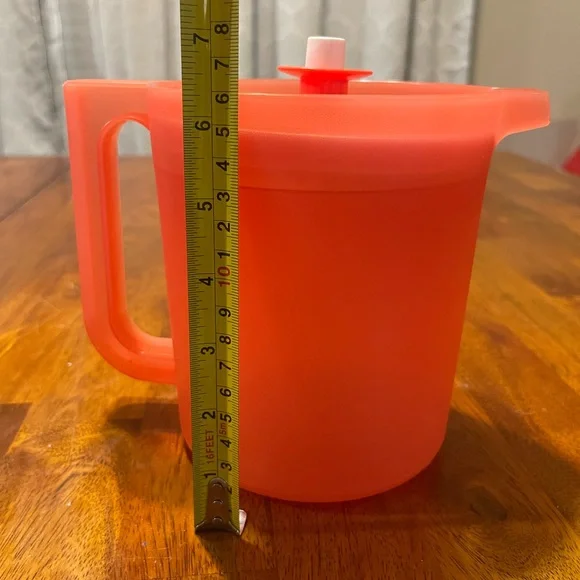 Vintage Tupperware Pitcher Set – Pink & Orange - Picture 10 of 10
